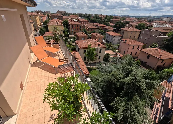 شقة Bellavista Panoramic Terrace Con Terrazza Zona Sant Orsola